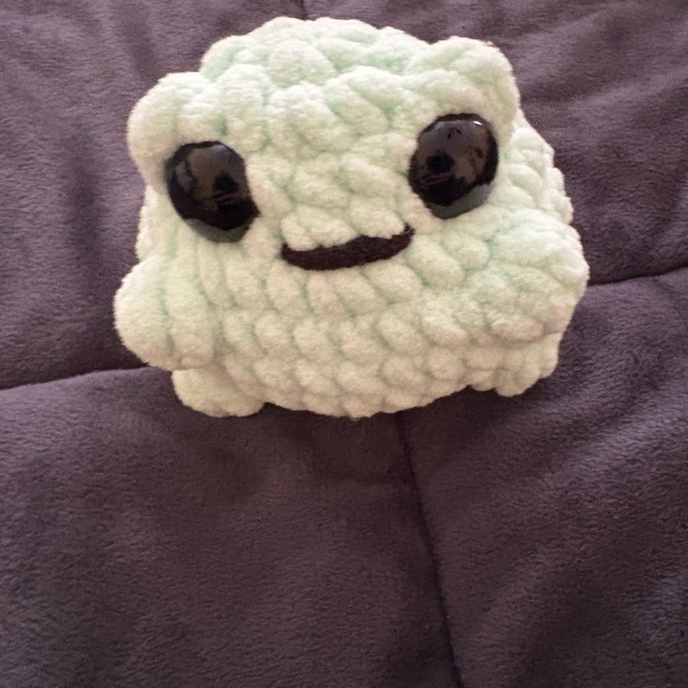 Cute Plush Frog Toy